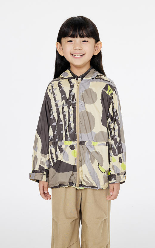 jnby   25年春款  短款风衣  1P1913110 商品图0