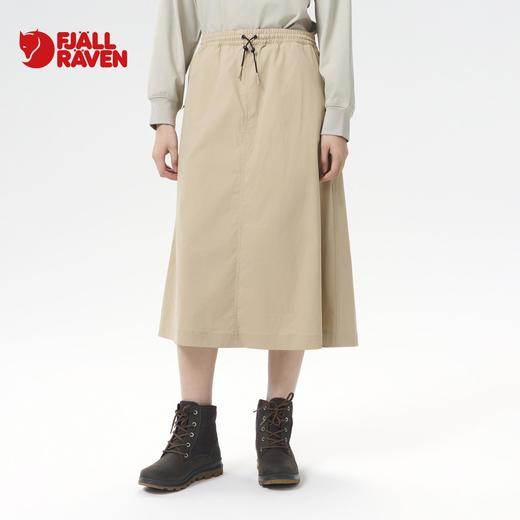 北极狐 女士户外休闲半身裙 2025防风防泼水伞裙长裙102512095 商品图0