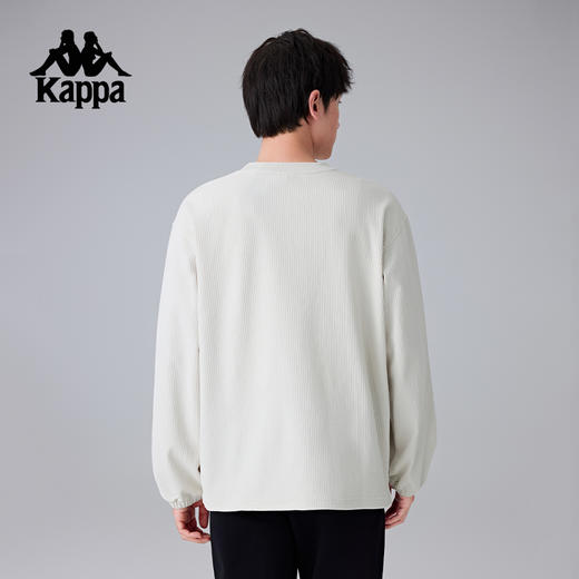 Kappa卡帕背靠背新款运动卫衣男款休闲圆领长袖T恤宽松套头衫上衣KPCIATC71 商品图3
