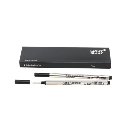 4017941591210 万宝龙MONTBLANC （适用笔型可见详情）163签字笔专用黑色笔芯2支装 多款适用 163笔芯F/2支装 商品图0