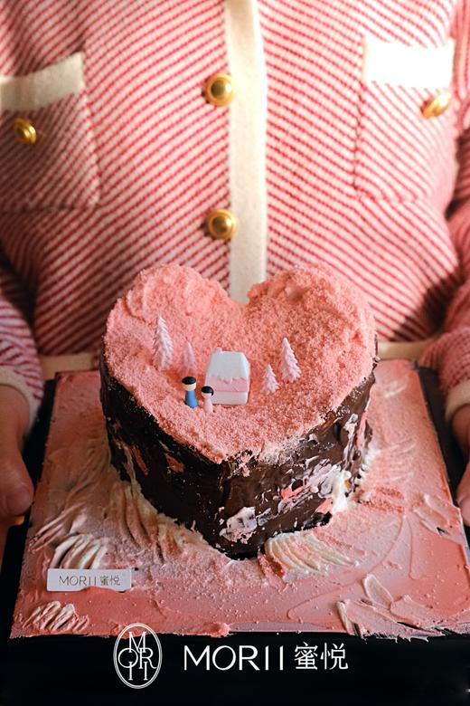 情人节限定/粉色爱心岛屿蛋糕（提早3天预定） 商品图10