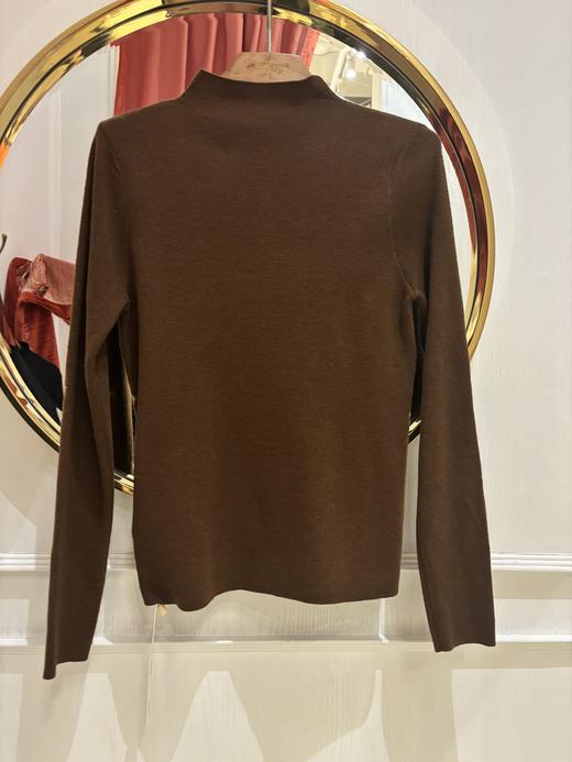 【门店同款】ENJOY冬季极简中领针织衫 159514097 商品图4