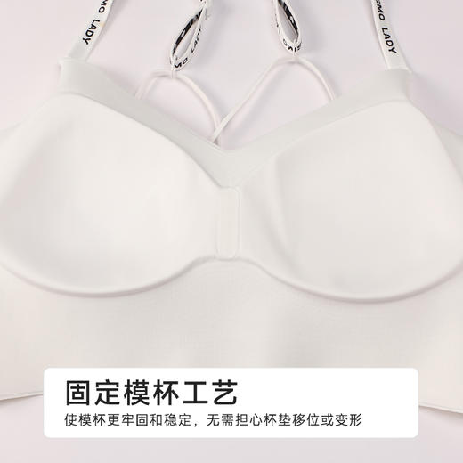 都市丽人特殊面料短抹胸冰丝时尚美搭抹胸LVH1A2 商品图5