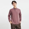 【双面含桑蚕丝】罗蒙男士经典polo衫男长袖t恤男春秋男士polo衫 商品缩略图6