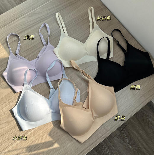 爱慕同款轻薄12d细肩带背勾款内衣文胸 商品图0