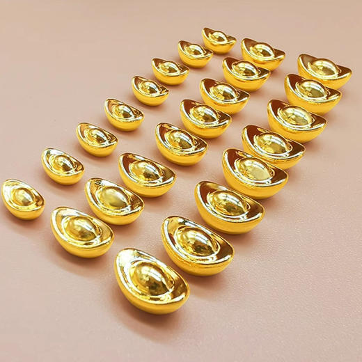 【新年送财】 足金9999金元宝 送玻璃瓶（支持鉴定） 商品图2