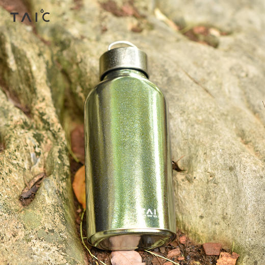 TAIC 太可钛度纯钛大容量运动户外水壶健身骑行可背式壶套单层便携 商品图9