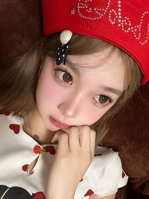 【月抛大直径】GUGUCON-壁炉火光-14.5mm【月抛 0-800度 无525/575】 商品图3