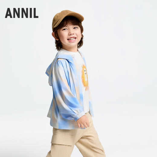 男童针织外套防晒衣春季新款安奈儿童装实体店同款XB515566 商品图2