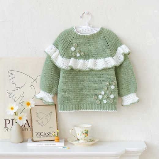 苏苏姐家娴梦花语毛衣手工diy编织钩针毛线团自制上衣材料包 商品图1