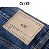 GXG男装 牛仔蓝水洗直筒牛仔裤  春季热卖GFX10500491 商品缩略图3