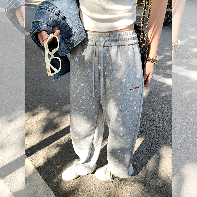 <曾小咸推荐>3.28现货秒杀 ！微信超特价！蝴蝶结波点休闲裤 日常159.99 立减90 秒杀69.99！！