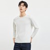 罗蒙男士加绒保暖秋冬长袖T恤含羊毛蚕丝双面磨毛长袖t恤男打底衫 商品缩略图3