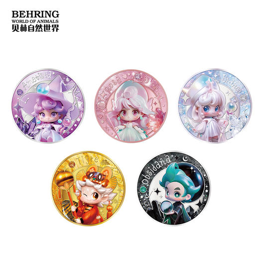 贝林自然世界水晶女孩限定纪念章 商品图1