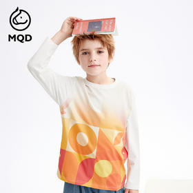 【G】【MQD】【专柜同款】童装男大童春秋装新款儿童T恤国风长袖潮