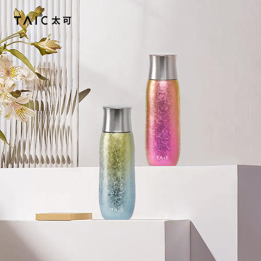 TAIC太可纯钛保温杯焖茶杯钛杯高档茶水分离水杯带杯套礼物送礼 商品图2