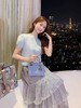张心子【致爱丽丝】温柔通勤风网纱蛋糕裙半身裙 U2501012 商品缩略图1