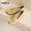 Safiya/索菲娅2025春百搭一脚蹬镂空软底浅口休闲坡跟单鞋 SFD1111127 商品缩略图5