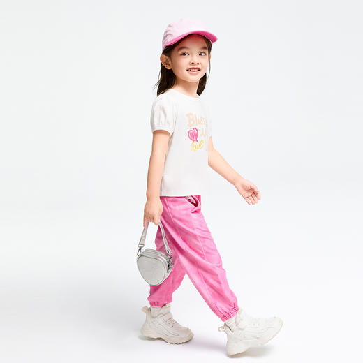 女童短袖液氨针织衫春季新款安奈儿童装实体店同款XG511551 商品图5