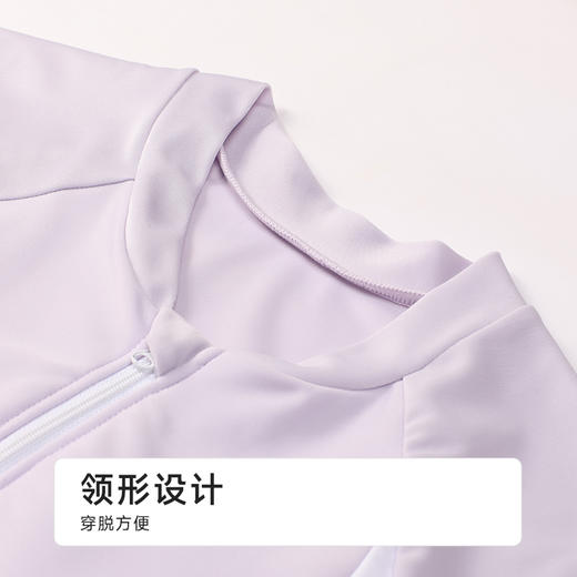 都市丽人女士连体泳衣薄半光涤泳布滨海休闲一体式泳衣LSH1A8 商品图4