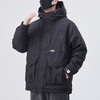 裁缝学苑MQ53 连帽工装羽绒服纸样男装冲锋衣外套上衣打版裁剪样板图 商品缩略图4