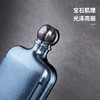 TAIC 太可钛度纯钛圆扁平小酒壶有壶套随身迷你便携礼物酒壶 商品缩略图2