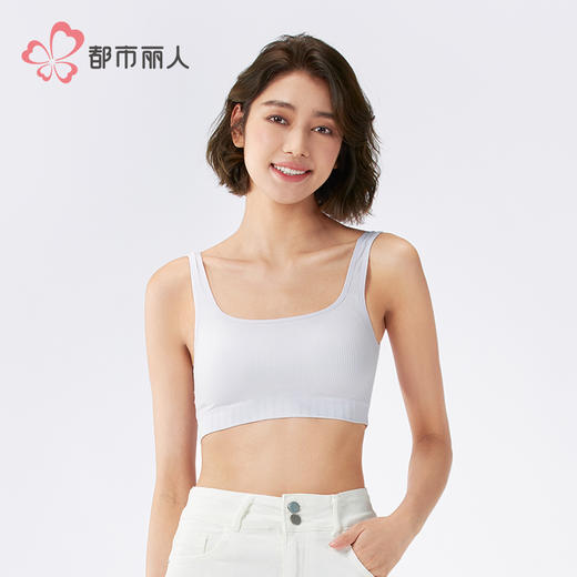 都市丽人缝短抹胸缝时尚美搭抹胸LVH1B1 商品图1