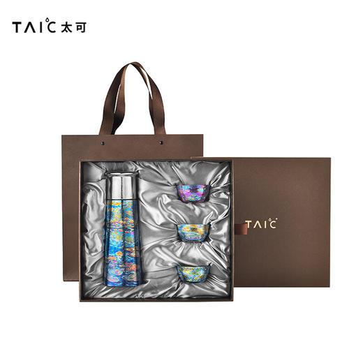 TAIC太可睡莲纯钛保温杯送礼生日新年礼物定制商品 睡莲 商品图9