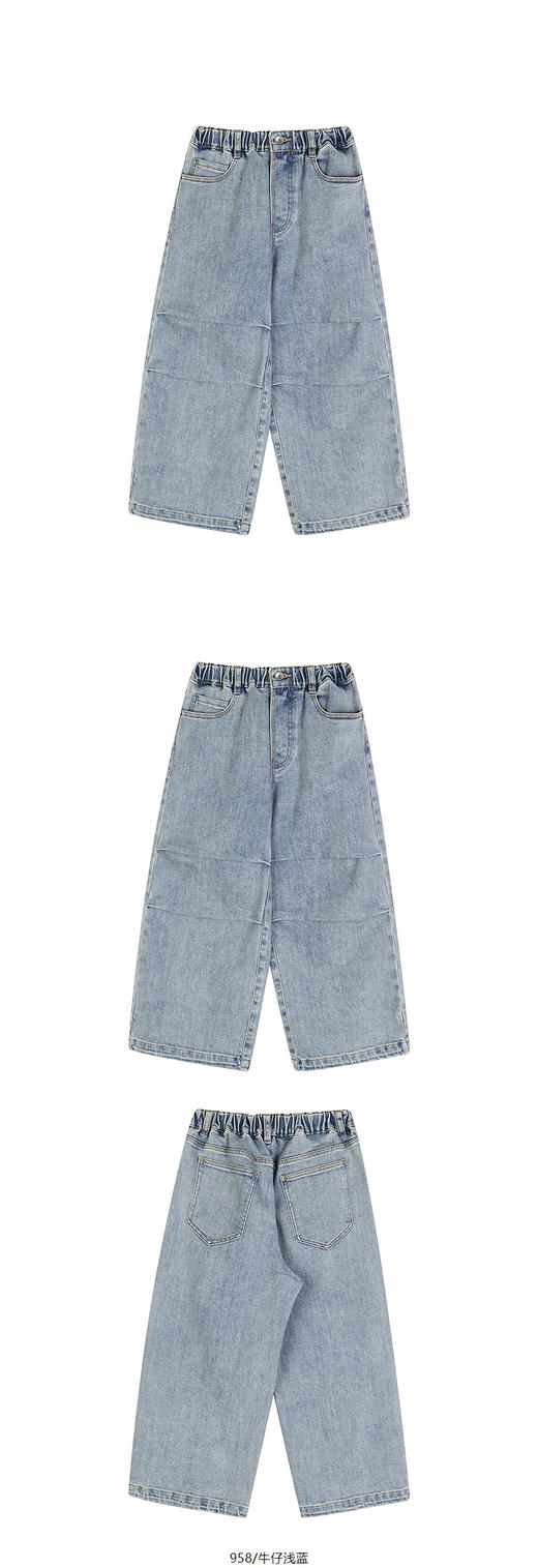 jnby   25年春款  牛仔长裤 1P2E10300 商品图8
