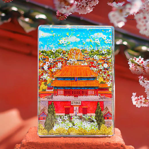 【北京AR流沙冰箱贴】城市磁贴颐和园天坛景区旅游纪念品地标冰箱贴 商品图2
