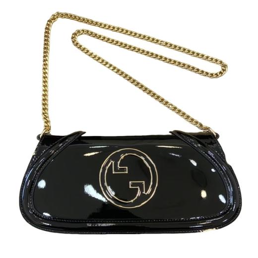 女款Blondie系列漆皮单肩斜挎包he012 商品图0