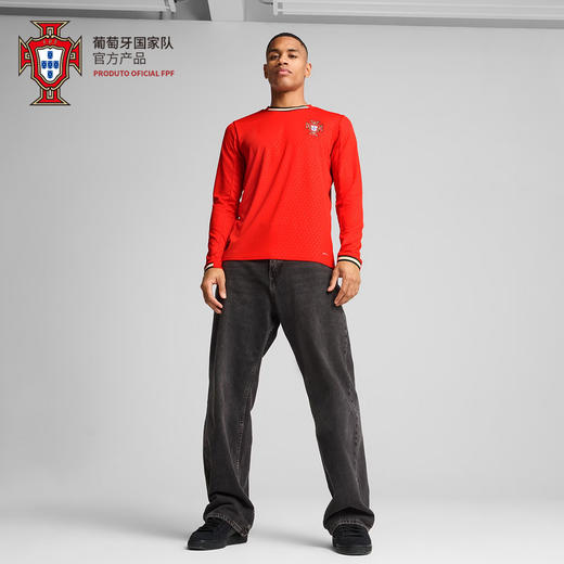【官网同款】葡萄牙国家队 | 25-26赛季主场长袖足球衣 商品图1