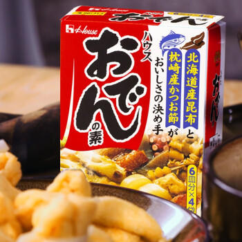 好侍（HOUSE）日本进口 关东煮汤料77.2g 日式风味炖菜料4袋装 火锅寿喜锅调料 /粮油调味 /调味品 /复合调味汁 商品图4