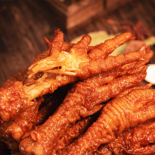 虎皮鸡爪 118g 卤味年货小零食 商品图3