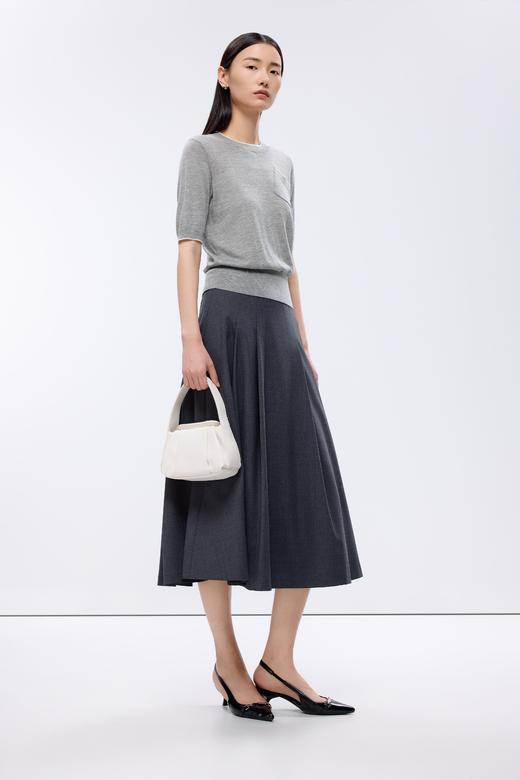 朗姿	针织套头衫银色LRJK00KPR207S01 商品图2