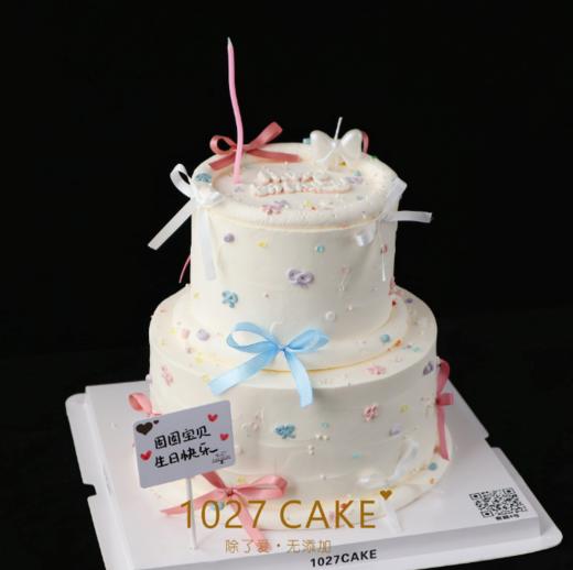 1027CAKE |  简约 少女心 丝带蝴蝶结 商品图1