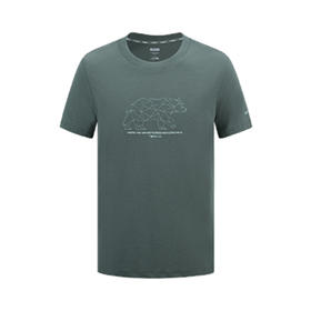 探路者男式功能短袖T恤TAJJAN81234