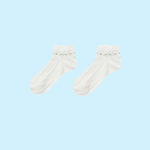 女童短袜两双装春季新款安奈儿童装实体店同款JG517583 商品图5