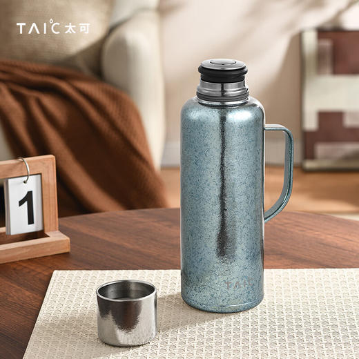 TAIC太可纯钛保温焖泡茶壶温显高档家用办公大容量养生钛壶 商品图1