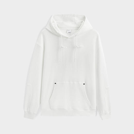GXG男装 白色时尚连帽卫衣 春季热卖GFX13101841 商品图4