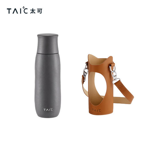 TAIC太可纯钛保温杯高档焖茶杯茶水分离茶具便携礼品高档礼物送礼 商品图9