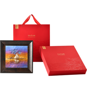 TAIC太可纯钛工艺画版画送礼新年礼物 独钓寒江雪