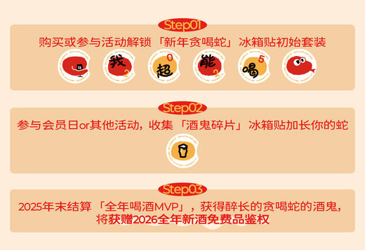 【18周边商店】贪喝蛇冰箱贴原始套装 商品图2