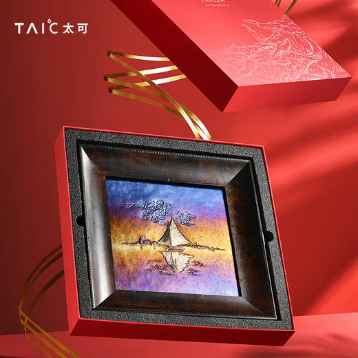 TAIC太可纯钛工艺画版画送礼新年礼物 独钓寒江雪 商品图4
