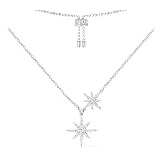 【情人节礼物】APM Monaco 双流星项链精致锁骨链 商品图4