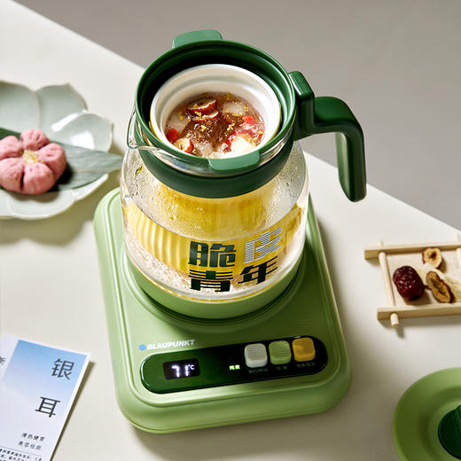 蓝宝养身壶+炖盅 | 激发营养、柔音炖煮、不易糊底、快速烧水 商品图5