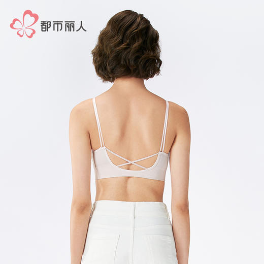 都市丽人缝短抹胸缝（裸氨）时尚美搭抹胸LVH1A7 商品图3