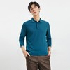 【7A抗菌】罗蒙春秋男装长袖POLO衫男士撞色领商务休闲打底长袖翻领男T恤 商品缩略图2