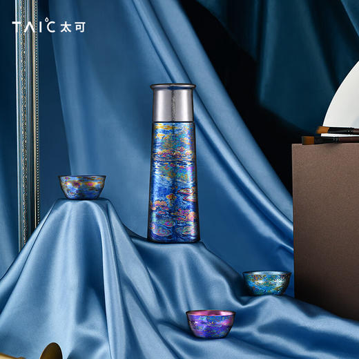 TAIC太可睡莲纯钛保温杯送礼生日新年礼物定制商品 睡莲 商品图5