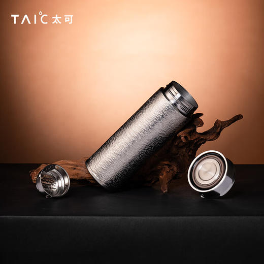 TAIC太可纯钛保温杯高端钛艺钛水杯轻奢礼盒包装礼物送礼 商品图6
